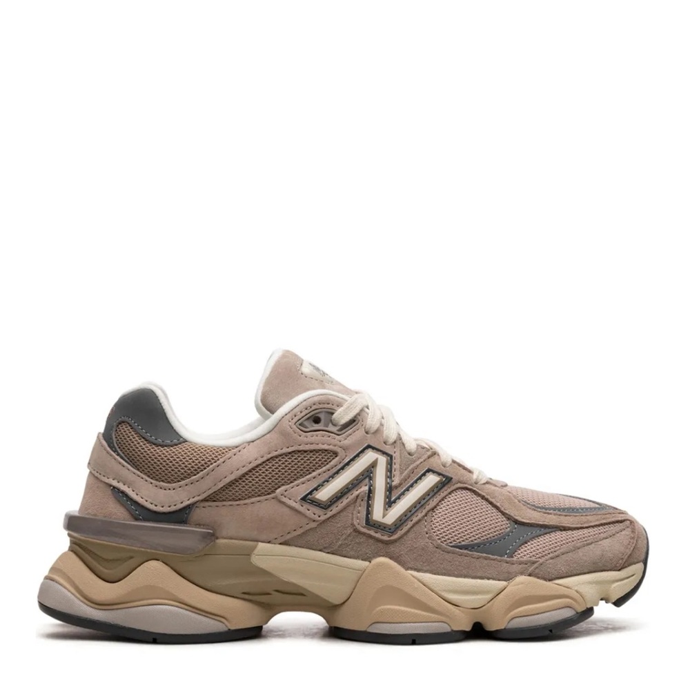 New Balance Tan and Gray Athletic Shoes